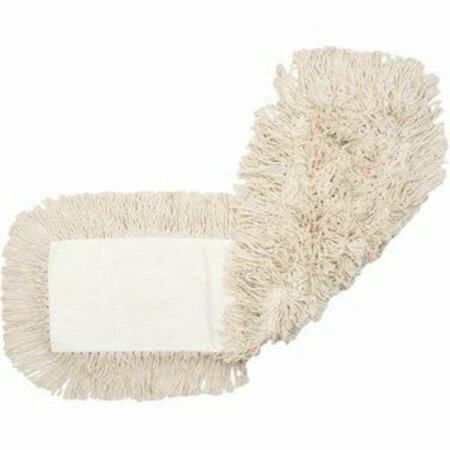 GENUINE JOE Dustmop, Refill, Cotton, 24X5 GJO24500